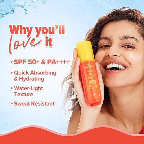 Aqualogica Detan+ Dewy Sunscreen Spray